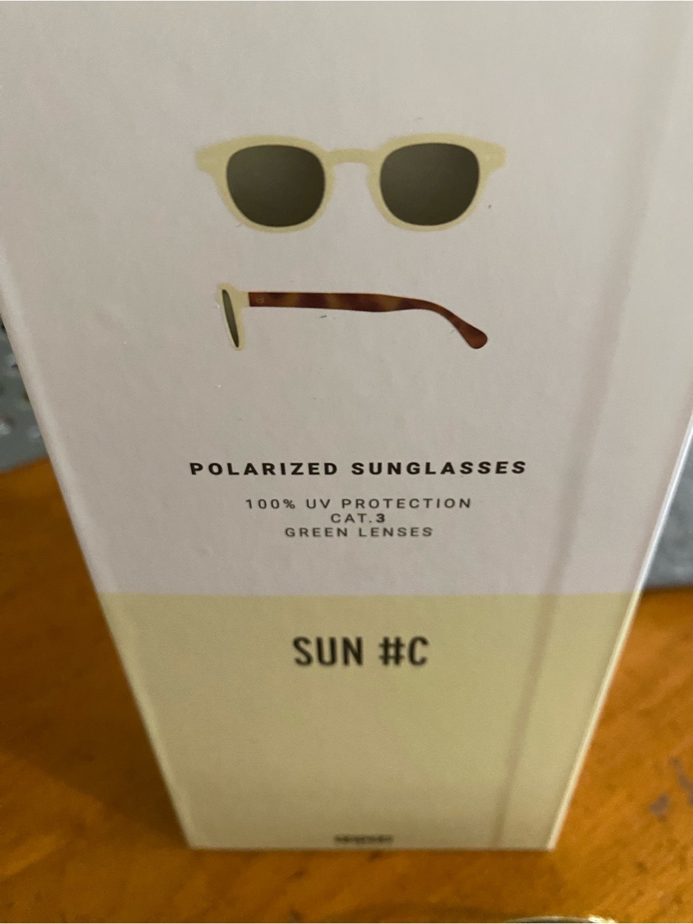 IZIPIZI Polarized Sunglasses in Transparent Brown - Picture 2 of 2